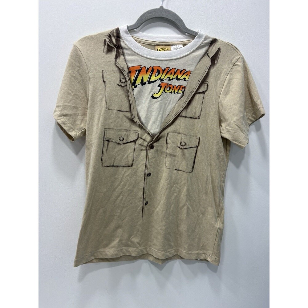 Indiana Jones Faux Button Outfit Shirt Xl Kids Shirt Viral Disney Store Shirt